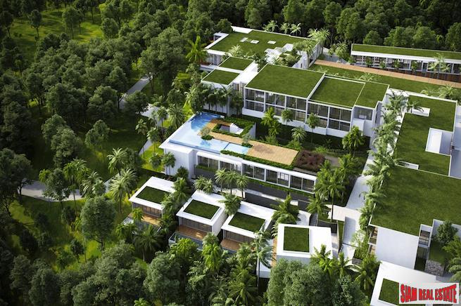 New One and Two Bedroom Luxury Condos in a Tropical Rainforest Project, Karon