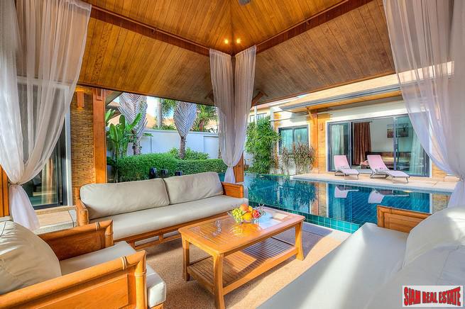 Luxurious Three Bedroom Rawai Pool Villa with Private Pool and Separate Master Bedroom Pavilion-9