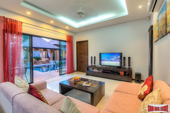 Luxurious Three Bedroom Rawai Pool Villa with Private Pool and Separate Master Bedroom Pavilion