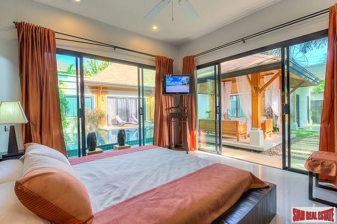 Luxurious Three Bedroom Rawai Pool Villa with Private Pool and Separate Master Bedroom Pavilion