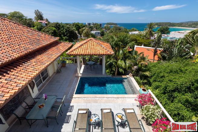 Katamanda | Overlooking Scenic Kata Bay a Magnificent Four Bedroom Pool Villa is for Sale-15