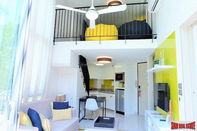Cassia Residence | Fully Furnished Two Storey One Bedroom Laguna Condo for Sale with Lagoon & Garden Views
