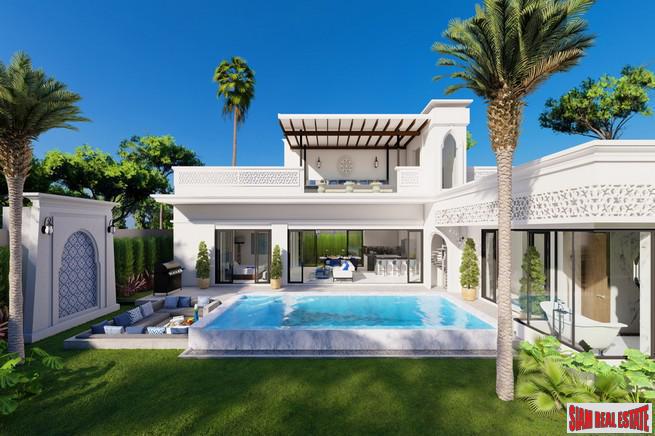 Luxury Moroccan Inspired Pools Villa Development in BangJo