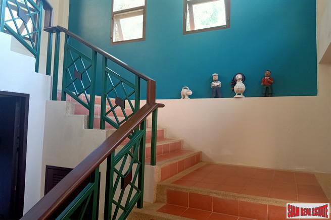 Large Private Four Bedroom House with Pool for Rent on One Rai of Land in Chalong