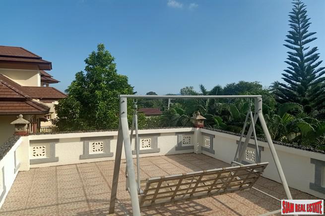 Extra Large Three Bedroom House for Sale in Chalong with Private Pool and Roof Top Terrace
