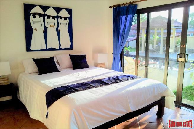 Thai Style Three Bedroom Pool Villa with Large Garden for Sale in Rawai