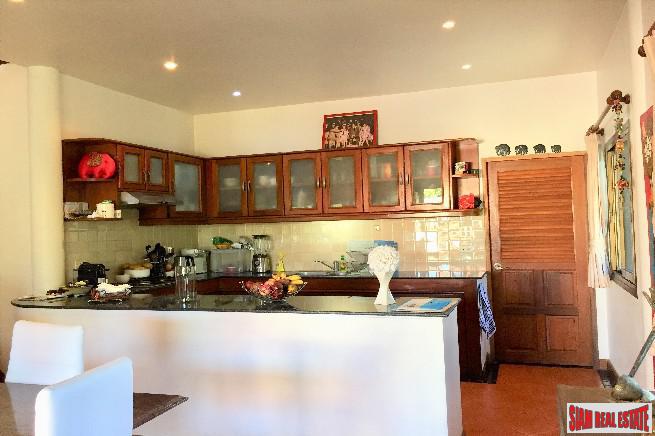 Thai Style Three Bedroom Pool Villa with Large Garden for Sale in Rawai