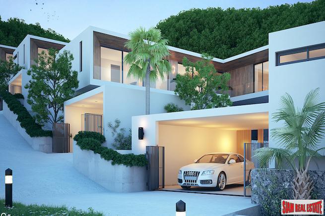 Sea View Elegant Three to Four Bedroom Villas for Sale in New Kamala Development