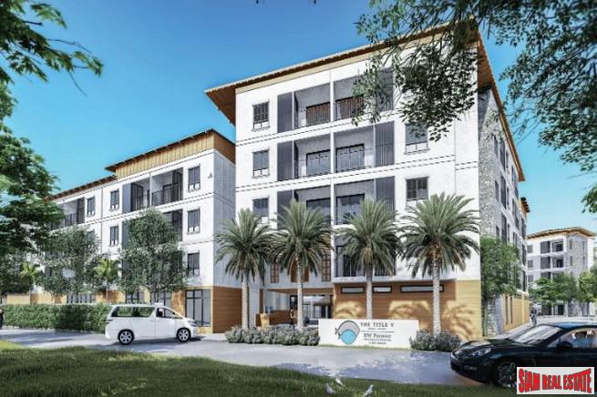New Rawai Development with 7 Pools and Green Areas - One Bedroom