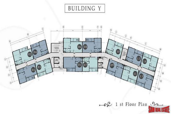 New Rawai Development with 7 Pools and Green Areas - One Bedroom