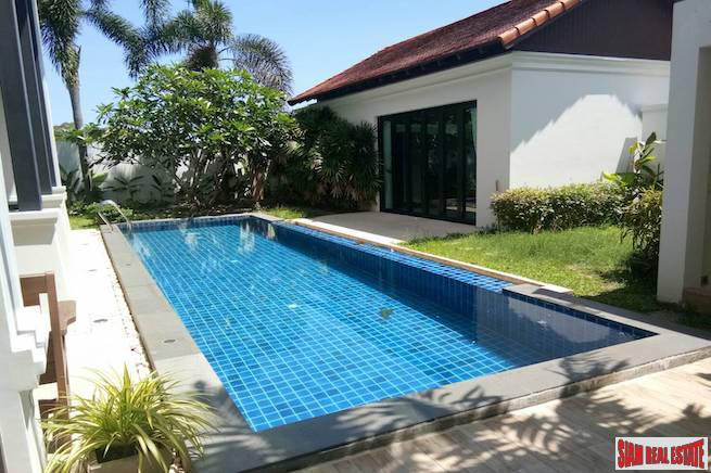 Luxury Two Storey Three Bedroom Pool Villa for Sale in a Peaceful Area of Cherng Talay