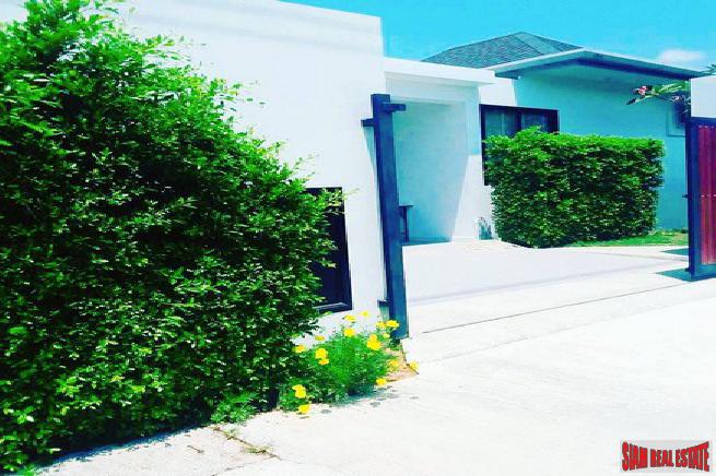 Three Bedroom Single Storey Private Pool Villa for Rent Located in a Quiet Area of Cherng Talay-5