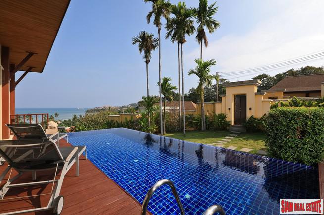 Ao Yon Two Villas Village | Luxury Three to Four Bedroom Private Pool Villa for Rent with Panoramic Sea Views