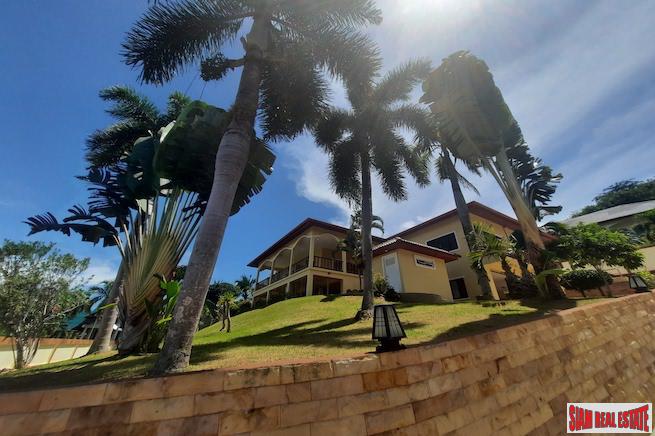 Spectacular Sea Views from this Three Bedroom Two Storey House for Sale in the Chalong Hills-0