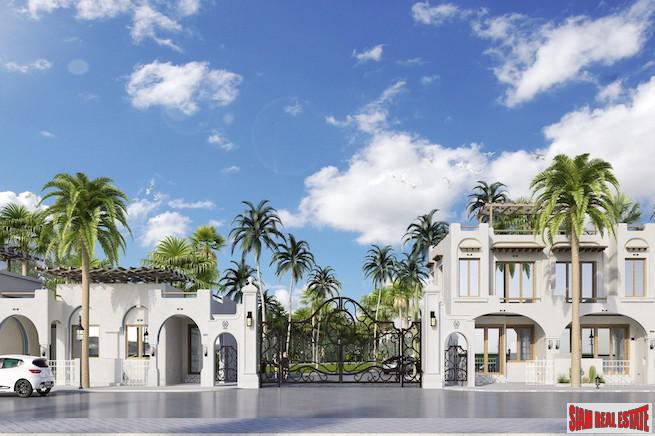 New Distinctive Mediterranean Style Two & Three Bedroom Villa Development for Sale in Yamu