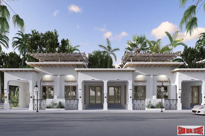 New Distinctive Mediterranean Style Two & Three Bedroom Villa Development for Sale in Yamu