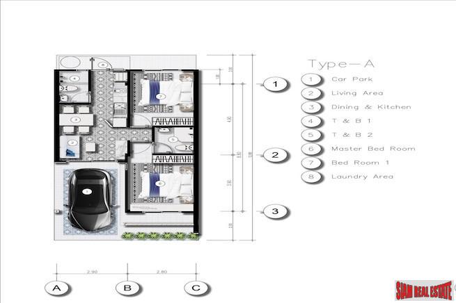 New Distinctive Mediterranean Style Two & Three Bedroom Villa Development for Sale in Yamu