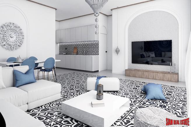 New Distinctive Mediterranean Style Two & Three Bedroom Villa Development for Sale in Yamu