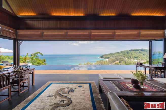 Malaiwana | Sea View Four Bedroom Villa for Sale in Naithon Beach on Phuket's West Coast