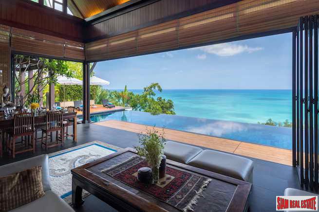 Malaiwana | Sea View Four Bedroom Villa for Sale in Naithon Beach on Phuket's West Coast