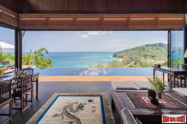 Malaiwana | Sea View Four Bedroom Villa for Sale in Naithon Beach on Phuket's West Coast