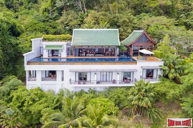 Malaiwana | Sea View Four Bedroom Villa for Sale in Naithon Beach on Phuket's West Coast
