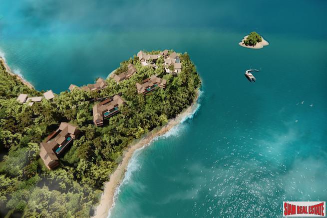Exclusive Luxury Ocean Front Villas for Sale in a Panoramic Private Cape Yamu Estate