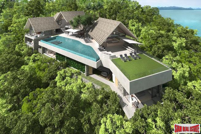 Exclusive Luxury Ocean Front Villas for Sale in a Panoramic Private Cape Yamu Estate