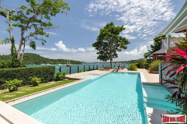 Exclusive Ocean Front Sea View Villa with 180 Degree Views for Sale in Cape Panwa