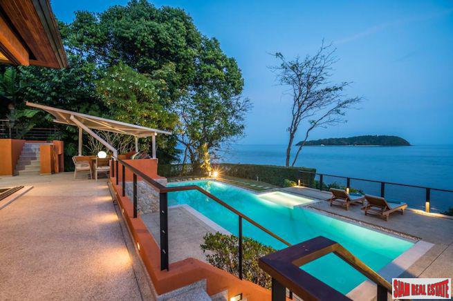 Exclusive Ocean Front Sea View Villa with 180 Degree Views for Sale in Cape Panwa