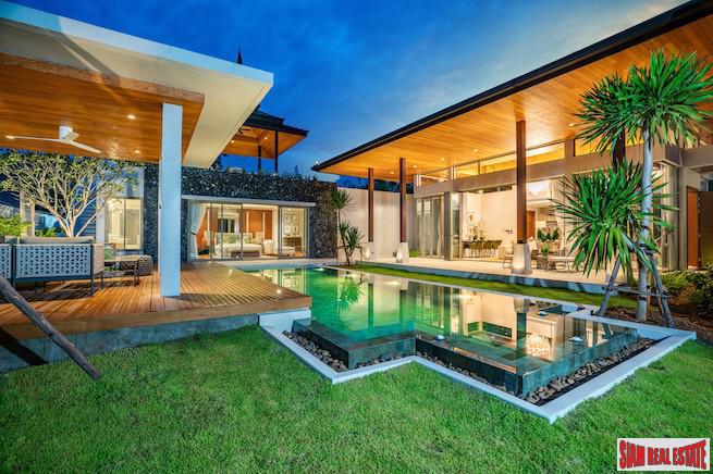 Luxury and Extravagant Living in These 4 & 5 Bedroom Private Pool Villas - 1 Km to Bang Tao Beach