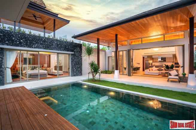 Luxury and Extravagant Living in These 4 & 5 Bedroom Private Pool Villas - 1 Km to Bang Tao Beach