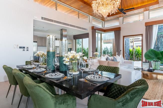Luxury and Extravagant Living in These 4 & 5 Bedroom Private Pool Villas - 1 Km to Bang Tao Beach