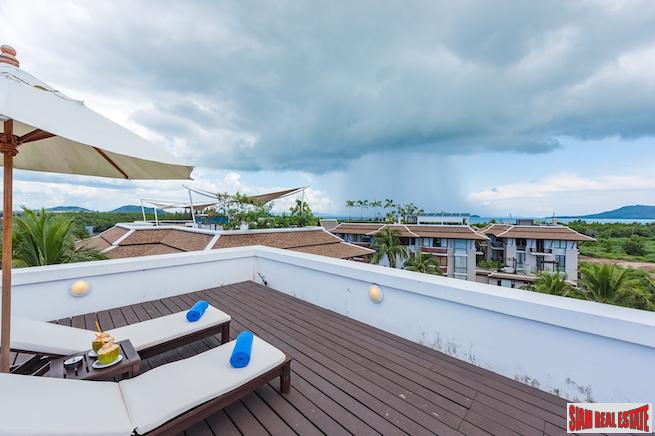 Royal Phuket Marina |Three Bedroom Penthouse for Sale with 360 degree View Private Roof Deck & Jacuzzi
