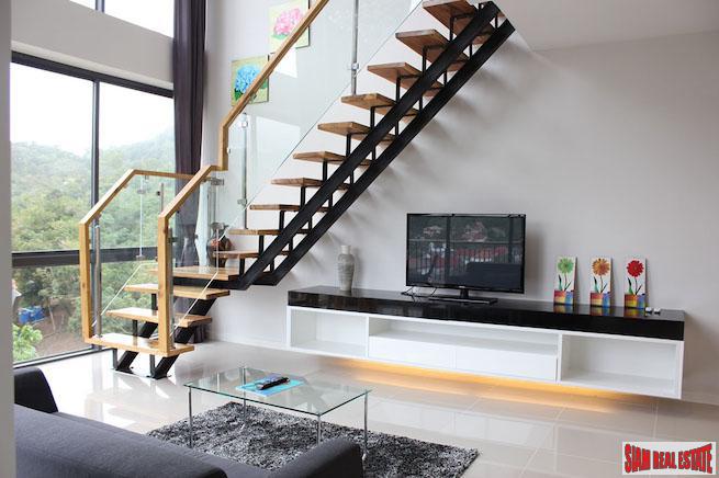Icon Park Condominium | Two Bedroom Kamala Duplex with Large Open Windows and Green Views-5