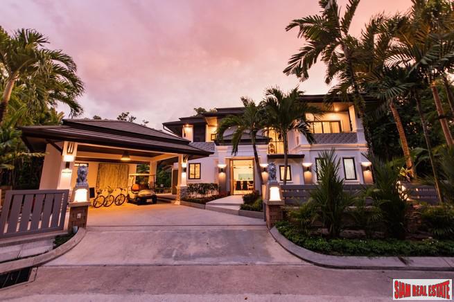 Exquisite Four Bedroom Pool Villa with Separate Guest Pavilion for Sale at Boat Lagoon