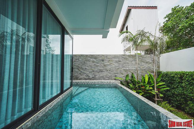 New Multi-Level Two Bedroom Pool Villas for Sale in Cherng Talay