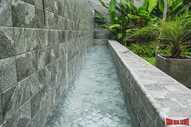 New Multi-Level Two Bedroom Pool Villas for Sale in Cherng Talay