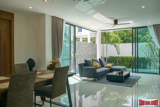 New Multi-Level Two Bedroom Pool Villas for Sale in Cherng Talay