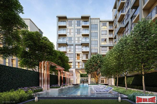 New Low-Rise Modern Condo Under Construction at Soi Laselle, Bearing, Bangna - 1 Bed Plus Units
