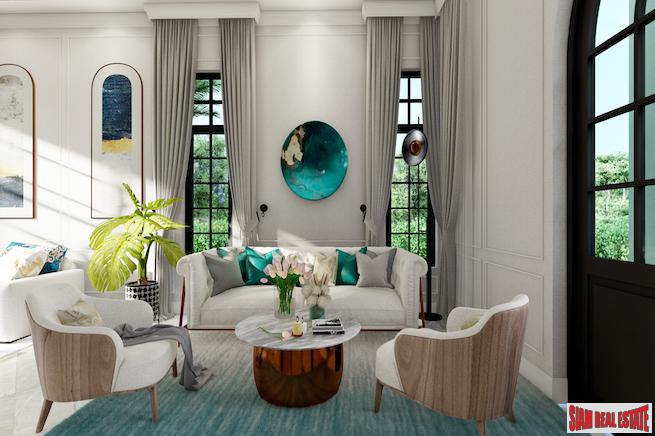 Exclusive New Three Bedroom Pool Villas and Commercial Units in Private Cherng Talay Estate