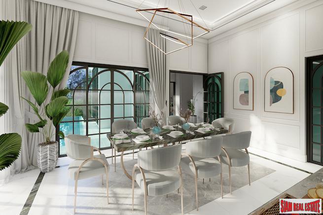 Exclusive New Three Bedroom Pool Villas and Commercial Units in Private Cherng Talay Estate
