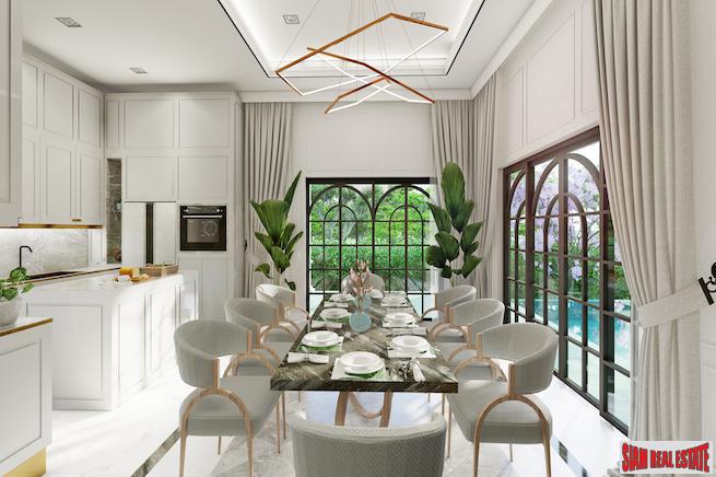 Exclusive New Three Bedroom Pool Villas and Commercial Units in Private Cherng Talay Estate