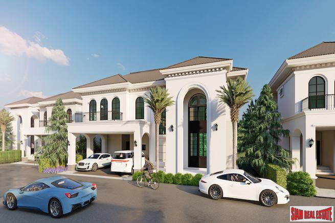 Exclusive New Three Bedroom Pool Villas and Commercial Units in Private Cherng Talay Estate