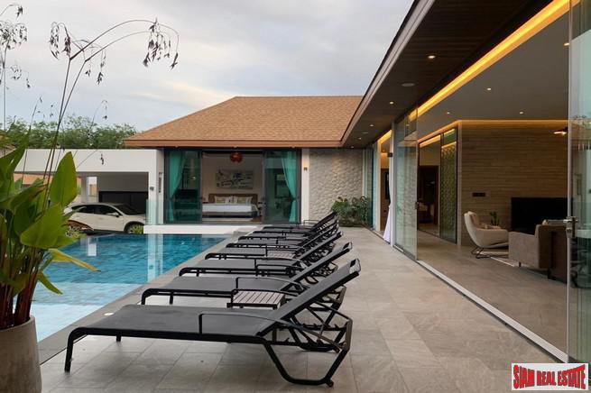 New Modern Four Bedroom Private Pool Villa for Sale in a Quiet Rawai Residential Area