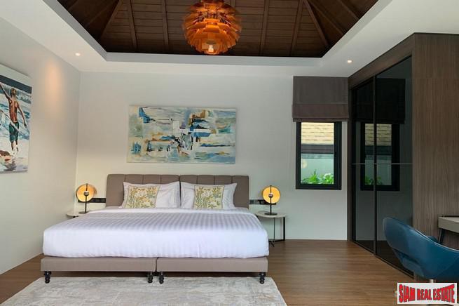 New Modern Four Bedroom Private Pool Villa for Sale in a Quiet Rawai Residential Area