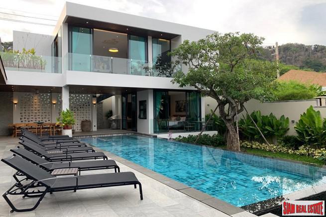 New Modern Four Bedroom Private Pool Villa for Sale in a Quiet Rawai Residential Area