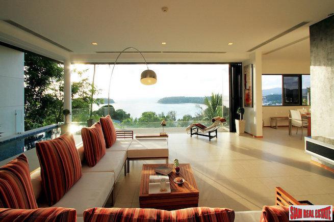 Spectacular Kata Bay Sea Views from this Three Bedroom Penthouse for Sale