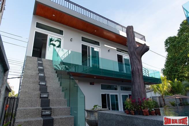 Unique Eight Bedroom + Rooftop Terrace Sea View Pool Villa for Sale in Rawai/Sai Yuan-2