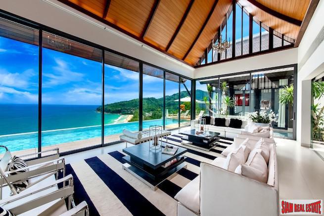 Villa Paradiso | Spectacular Five Bedroom Designer Pool Villa with Amazing Sea and Naithon Beach Views